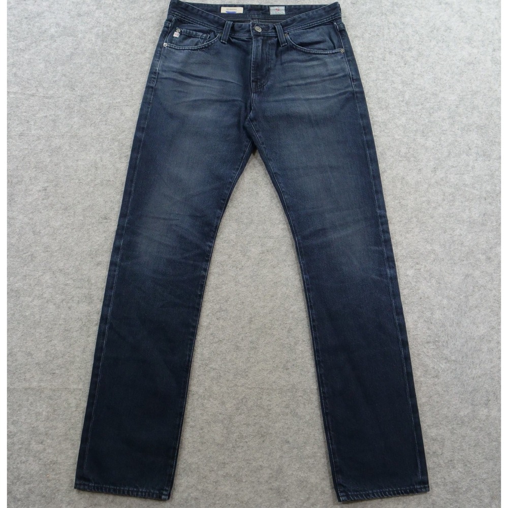 AG Adriano Goldschmied The Graduate Jeans Mens 30 Tailored Leg Dark Wash USA